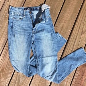 hollister high rise skinny jeans